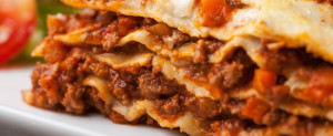 Receta Lasagna a la Boloñesa
