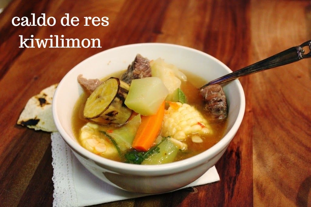 caldo de res kiwilimon